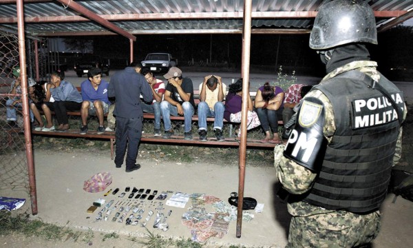Fuertes golpes a la criminalidad en Honduras