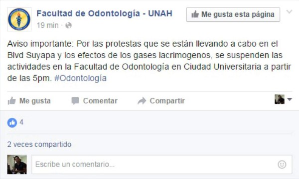 VIDEO: Vándalos le prenden fuego a un restaurante frente a la UNAH