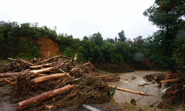 Al menos 40 muertos por deslaves tras paso de tormenta Earl en México&nbsp;&nbsp;