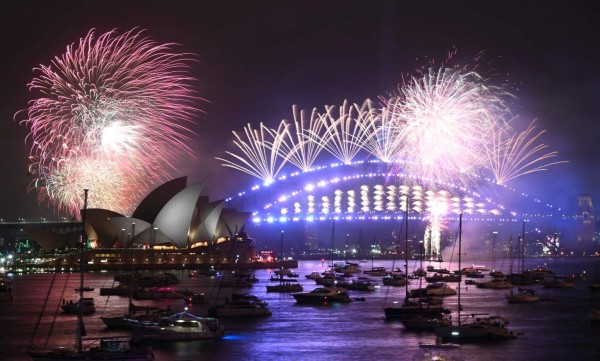 FOTOS: Los primeros países del mundo en recibir el 2020 y el inicio de década