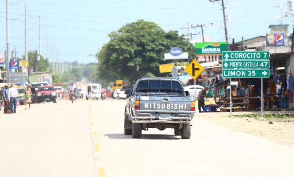 Inauguran carretera de 53.6 kilómetros del Corredor Agrícola que une Olancho y Colón