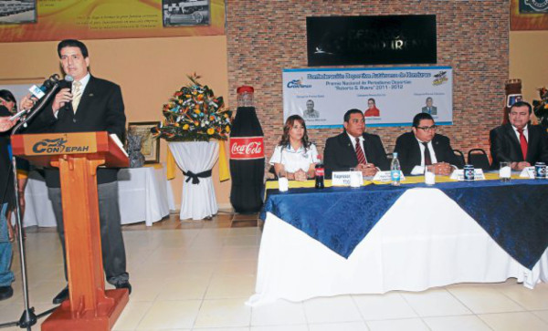 Condepah galardona a periodistas deportivos de Honduras
