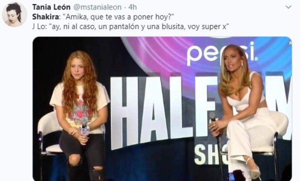 Los memes que dejó el look de Shakira previo al Super Bowl