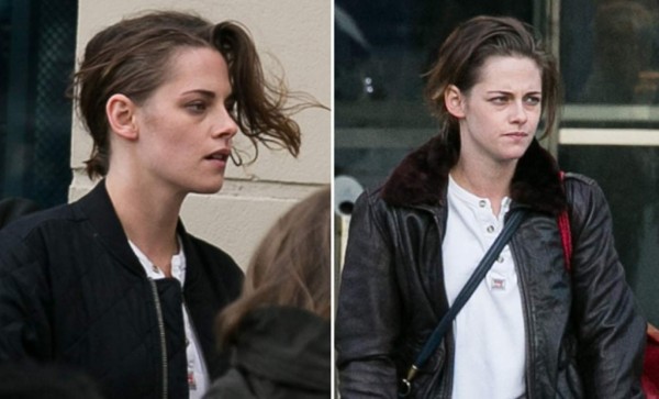 La actriz Kristen Stewart luce irreconocible