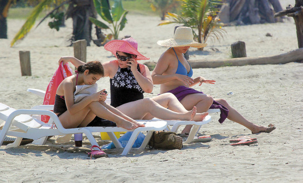Belleza en las playas de Honduras