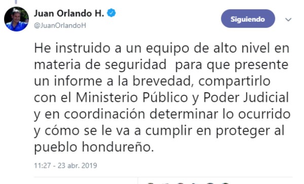 Presidente crea comisión para investigar polémica absolución de 22 supuestos pandilleros