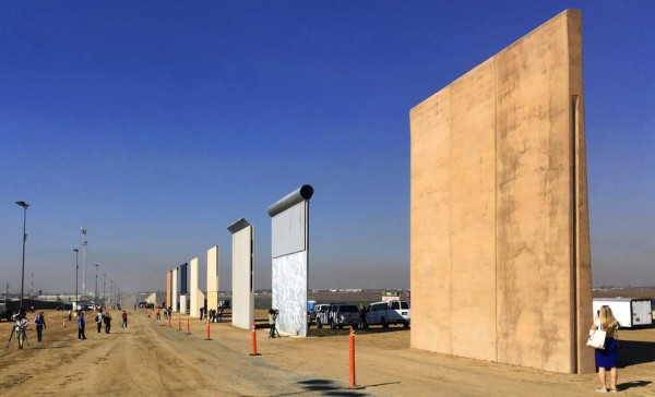 Inicia construcción del 'odiado' muro fronterizo de Trump en California&nbsp;
