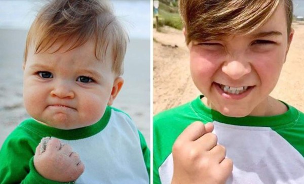 Antes y después de los protagonistas de los memes más populares