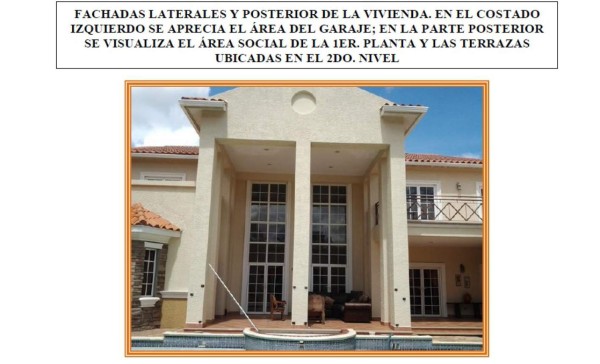 Avalúo a propiedad en Urbanización La Hacienda