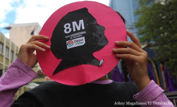 Día Internacional de la Mujer en Tegucigalpa