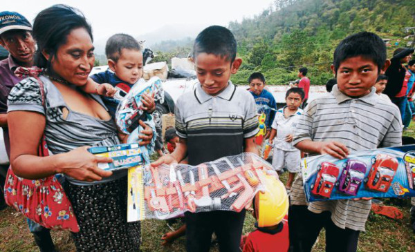 EL HERALDO llevó alegría a la tribu tolupán