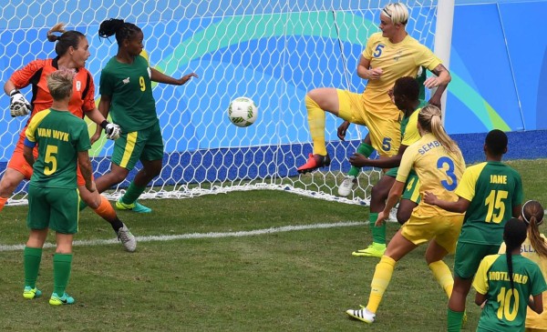 Suecia vence 1-0 a Sudáfrica en apertura de Rio-2016