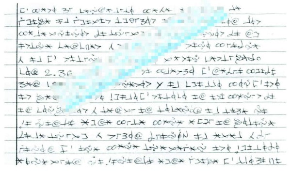 Honduras: Mensajes en clave de maras salen ahora desde la PN