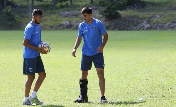 Martín Pucheta volvió a los entrenamientos&nbsp;&nbsp;