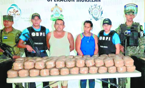 Honduras: Con 200 libras de marihuana caen dos predicadores