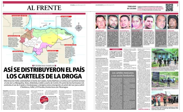 Carteles mexicanos en labores de reclutamiento en Honduras