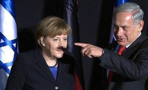 El mostacho de Merkel