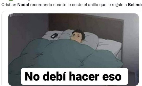 Los memes que deja la supuesta ruptura entre Belinda y Nodal