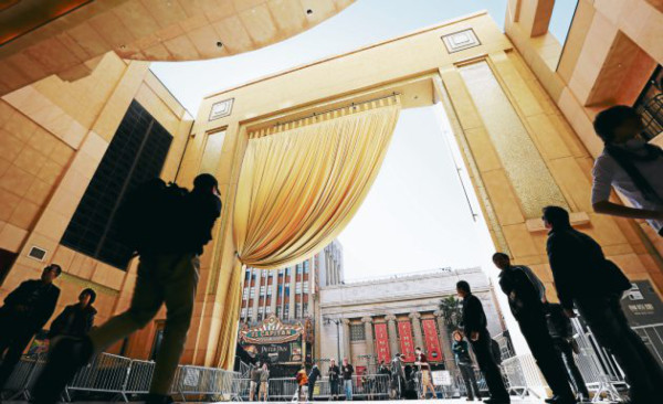 Todo listo para los Oscar