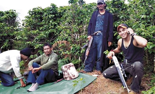 Los Espinoza operan como grupo paramilitar