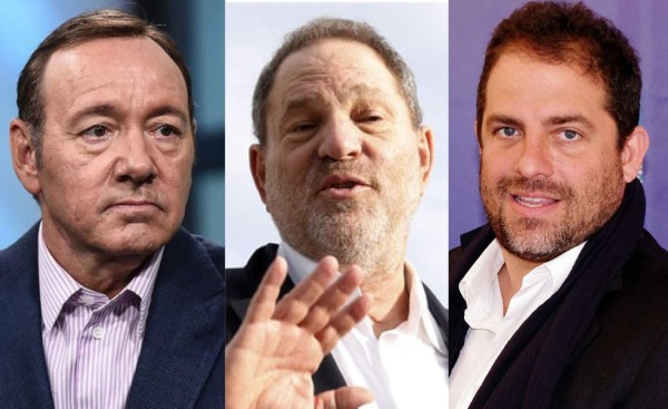 Harvey Weinstein, Kevin Spacey, Brett Ratner están en el ojo del huracán tras los escándalos sexuales en su contra.