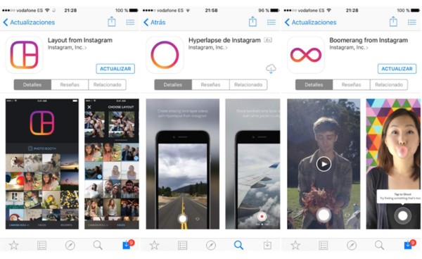 Instagram cambió su aspecto en las últimas horas