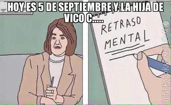 Memes: 'Hoy es 5 de septiembre', pero la hija de Vico C no cumple 13, sino 30