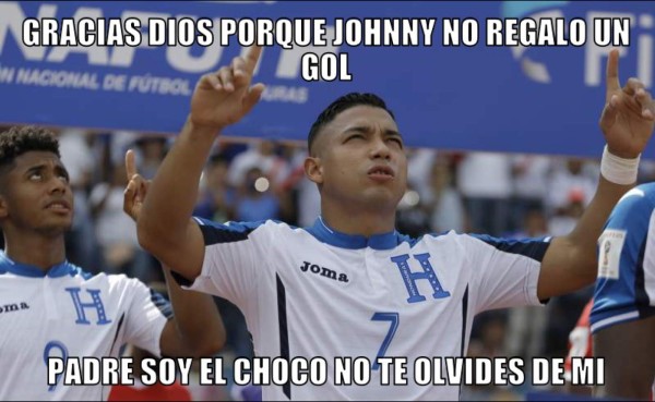 Los ocurrentes memes del partido Honduras contra México