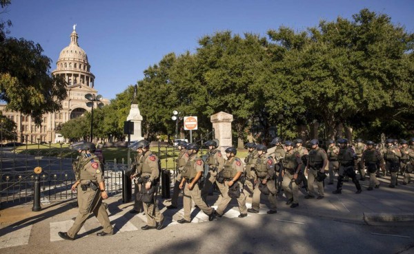FOTOS: Inician primeras protestas en espera de resultados de las elecciones en Estados Unidos