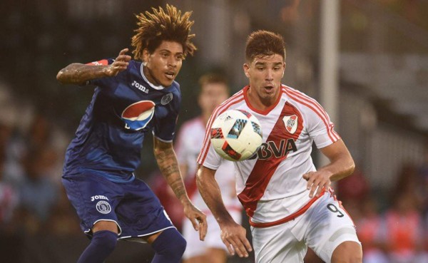 Las mejores imágenes del juego entre Motagua y River Plate