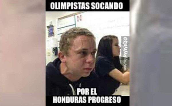 Los divertidos memes que dejó el primer partido de la final entre Honduras de El Progreso y Motagua