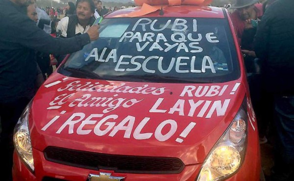 México: Rubí recibió más de un millón de pesos mexicanos en obsequios