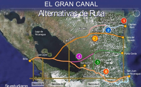 El canal de Nicaragua, entre utopía y realidad
