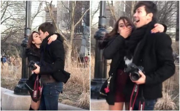 Dana Paola sorprende por beso con guapo presentador de TV