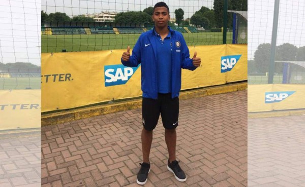 El hondureño Rigoberto Rivas es convocado en el Inter de Milan para gira por China y Singapur