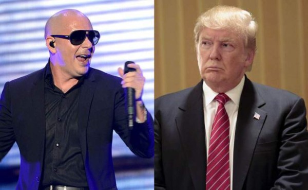 Pitbull envía mensaje a Donald Trump tras fuga del 'Chapo'