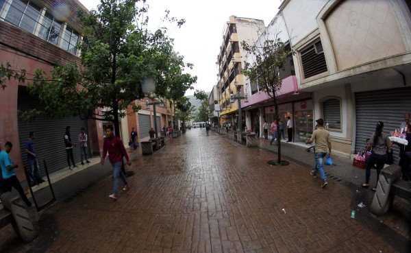 El Paseo Liquidámbar en épocas pasadas se le conoció como la Calle Peatonal. Es un espacio que se ha recuperado a través de la Alcaldía Municipal.