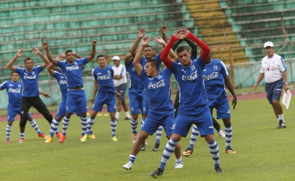 Honduras sumó tres prácticas ya con Jorge Luis Pinto