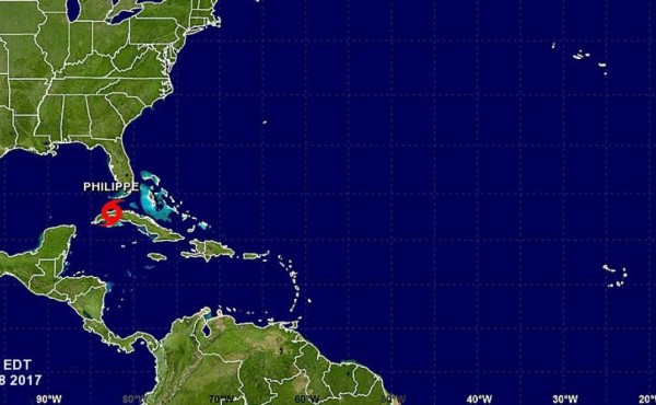 Tormenta Phillipe cruza a Cuba camino a Florida &nbsp;&nbsp;