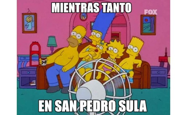 Los divertidos memes que dejan los 40 grados centígrados en San Pedro Sula