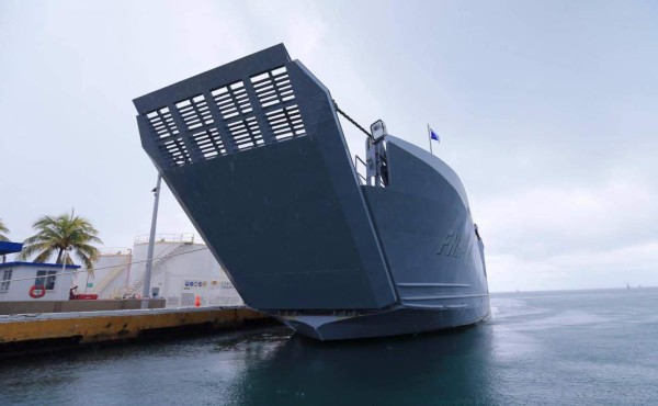 Buque 'Gracias a Dios se suma a la lucha contra el crimen transnacional