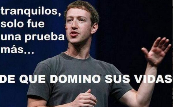 Divertidos memes tras caída de Facebook a nivel mundial