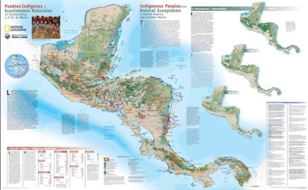 Centroamérica actualiza mapa de tierras indígenas y áreas protegidas