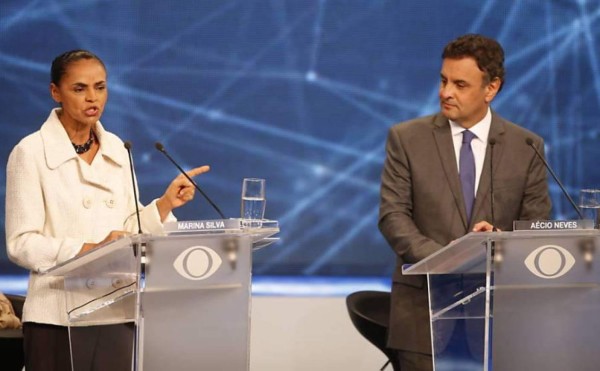 Marina Silva se apresta a apoyar a Neves en nombre de un cambio en Brasil