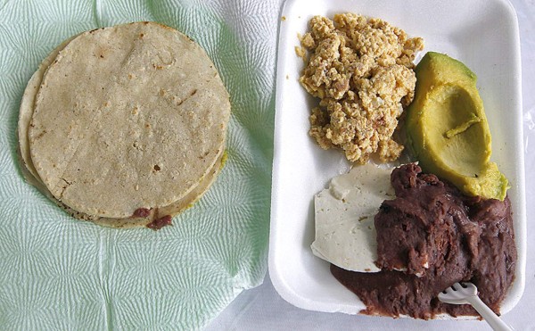 Comida con sabor hondureño