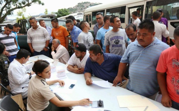 Otros tres conductores dan positivo por drogas en la capital de Honduras
