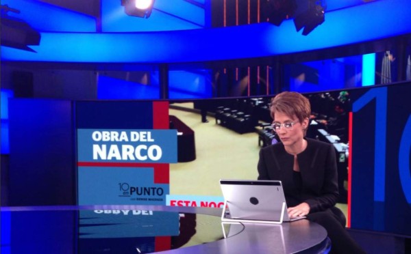 Denise Maerker debuta en Televisa como primera conductora mujer de su noticiario