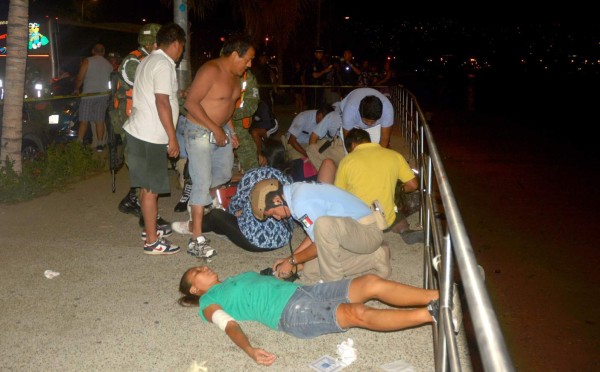 Dos muertos y cinco heridos deja tiroteo en parque turístico de Acapulco