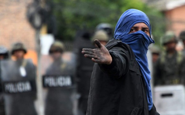 Imágenes de las tomas y protestas este miércoles en varias zonas de Honduras