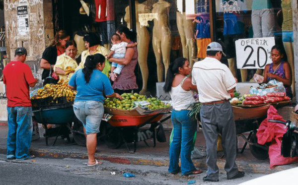En riesgo negocios establecidos en el centro histórico de Tegucigalpa